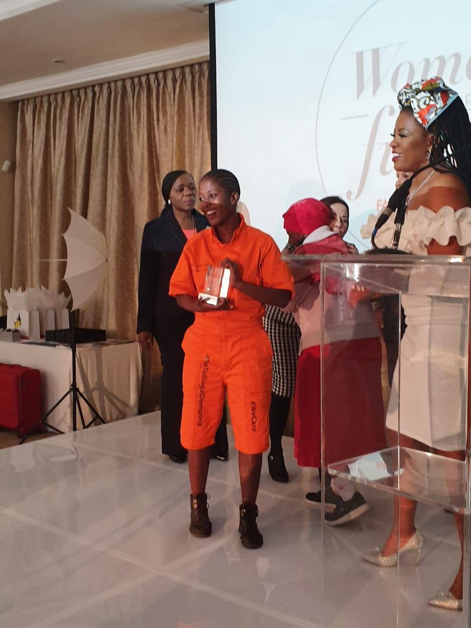 Nondumiso Sibiya scoops the Fair lady rising star award