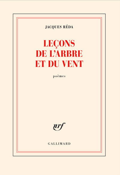 RECUEIL - Pour une éco-cosmogonie : Jacques Réda, "Leçons de l'Arbre et du Vent"