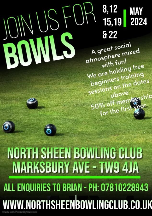 Free Beginners Bowls Training Sessions