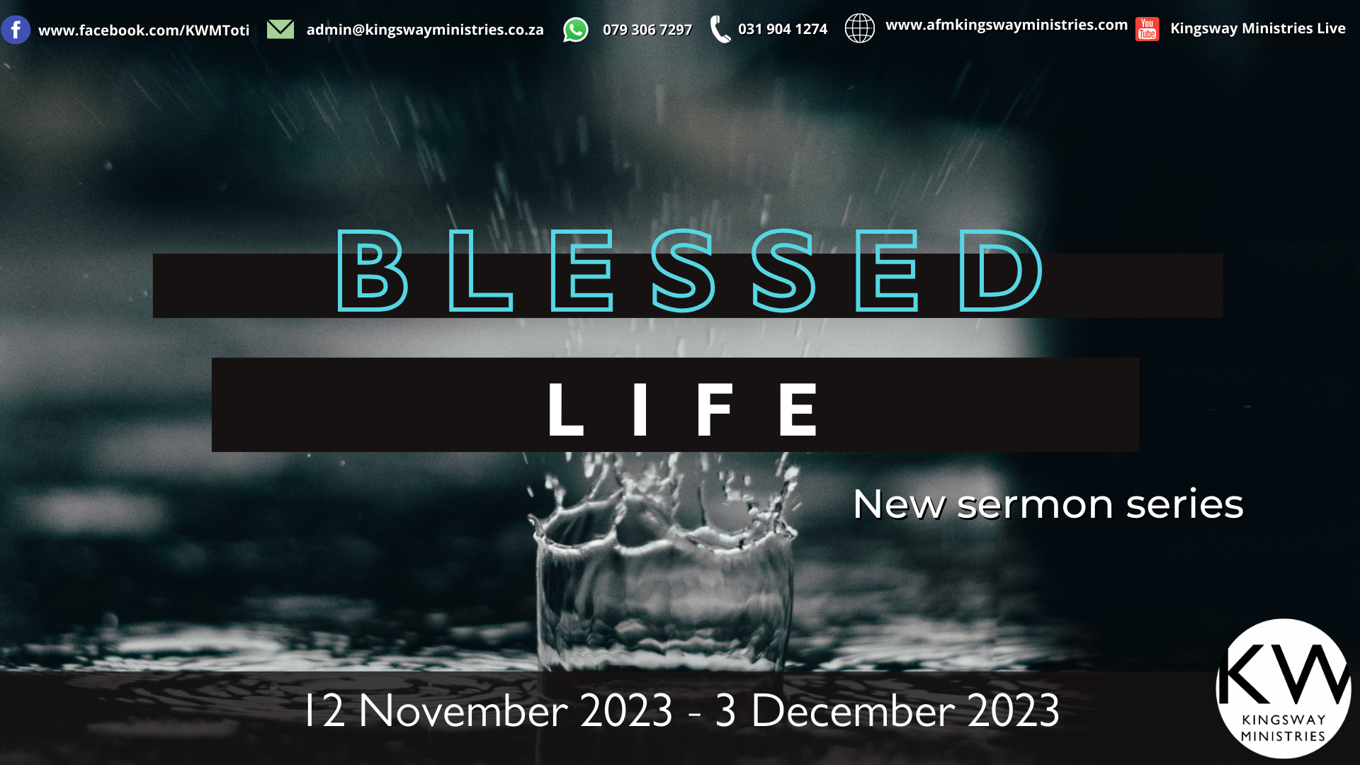 Blessed Life Sermon Series 2023