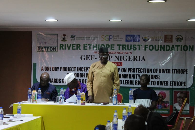 GEF-SGP PROJECT INCEPTION ON PROTECTION OF RIVER ETHIOPE