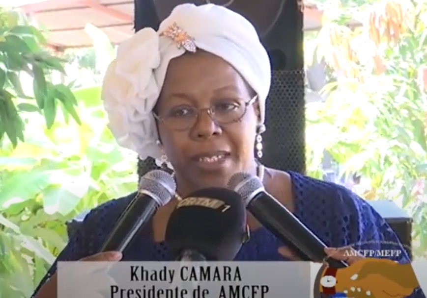 Discours de Mme Khady CAMARA, présidente de l'Association Malienne des Centres de Formation Professionnel