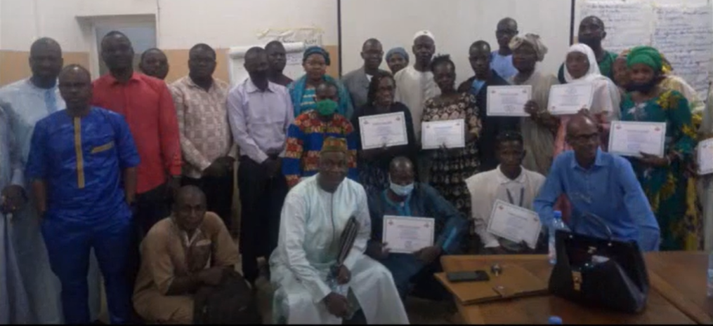 Renforcement de capacité des membres de l'association Malienne des Centres de Formation du Mali.