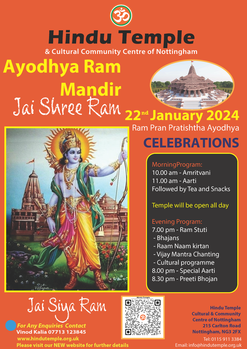 Ram Mandir Pran Pratishtha Ayodhya Inauguration Celebration