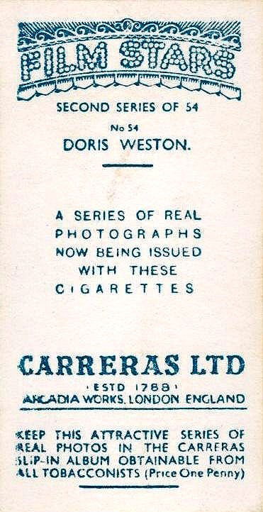 DORIS WESTON