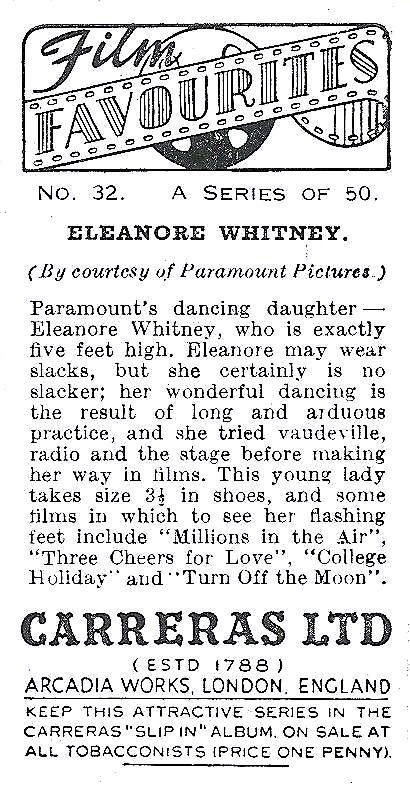 ELEANORE WHITNEY