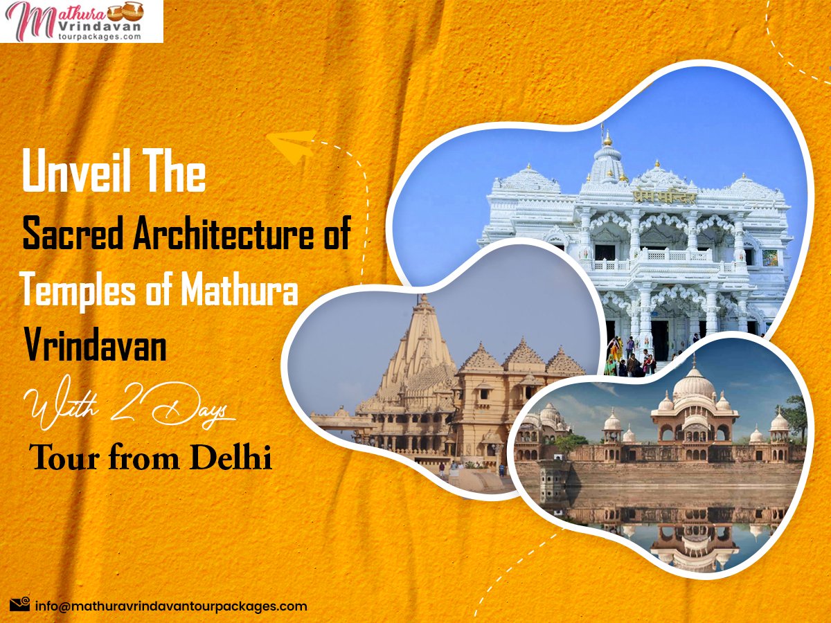 2-Day Temple Tour from Delhi to Mathura Vrindavan