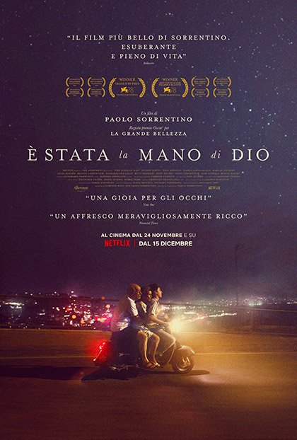 Betti Pedrazzi nel film di Paolo Sorrentino, E' Stata La Mano di Dio