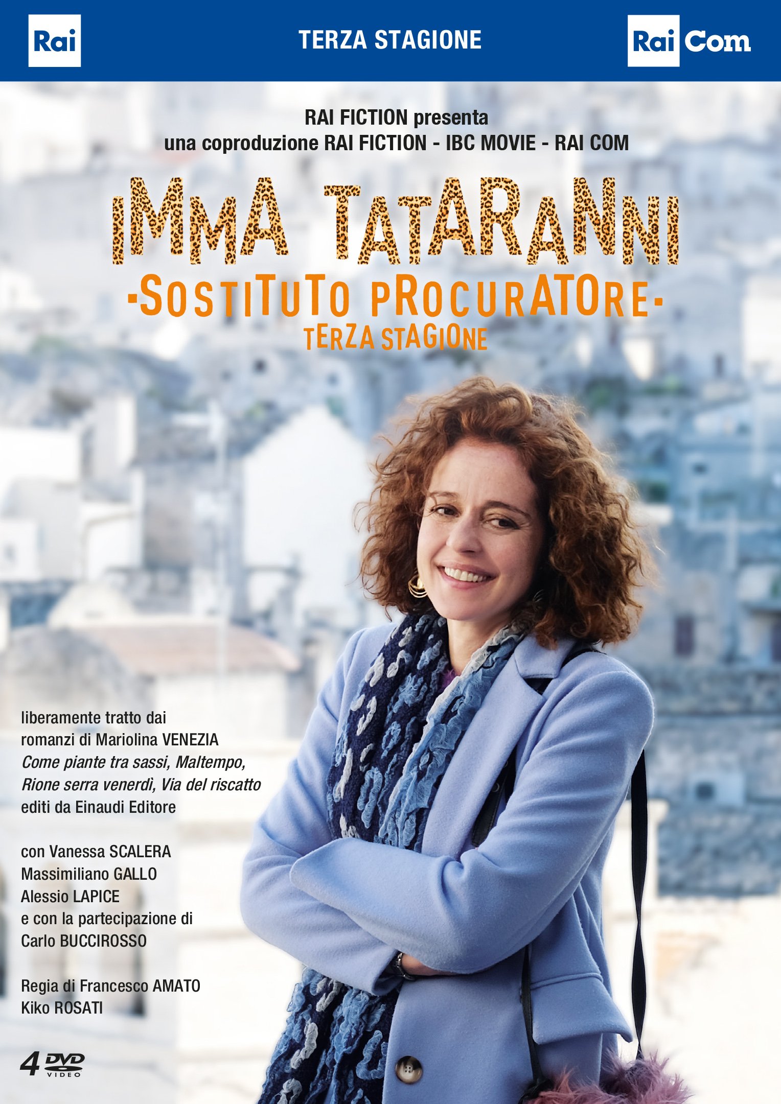 Betti Pedrazzi nella nuova stagione della serie Imma Tataranni sostituto procuratore