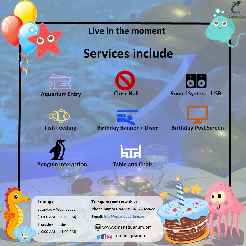 Birthday &Events Services