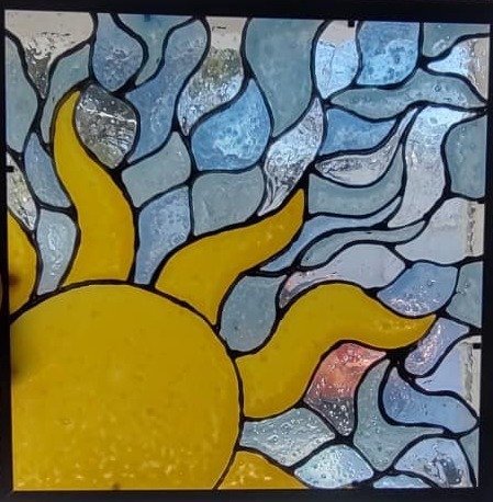 Faux Stained Glass