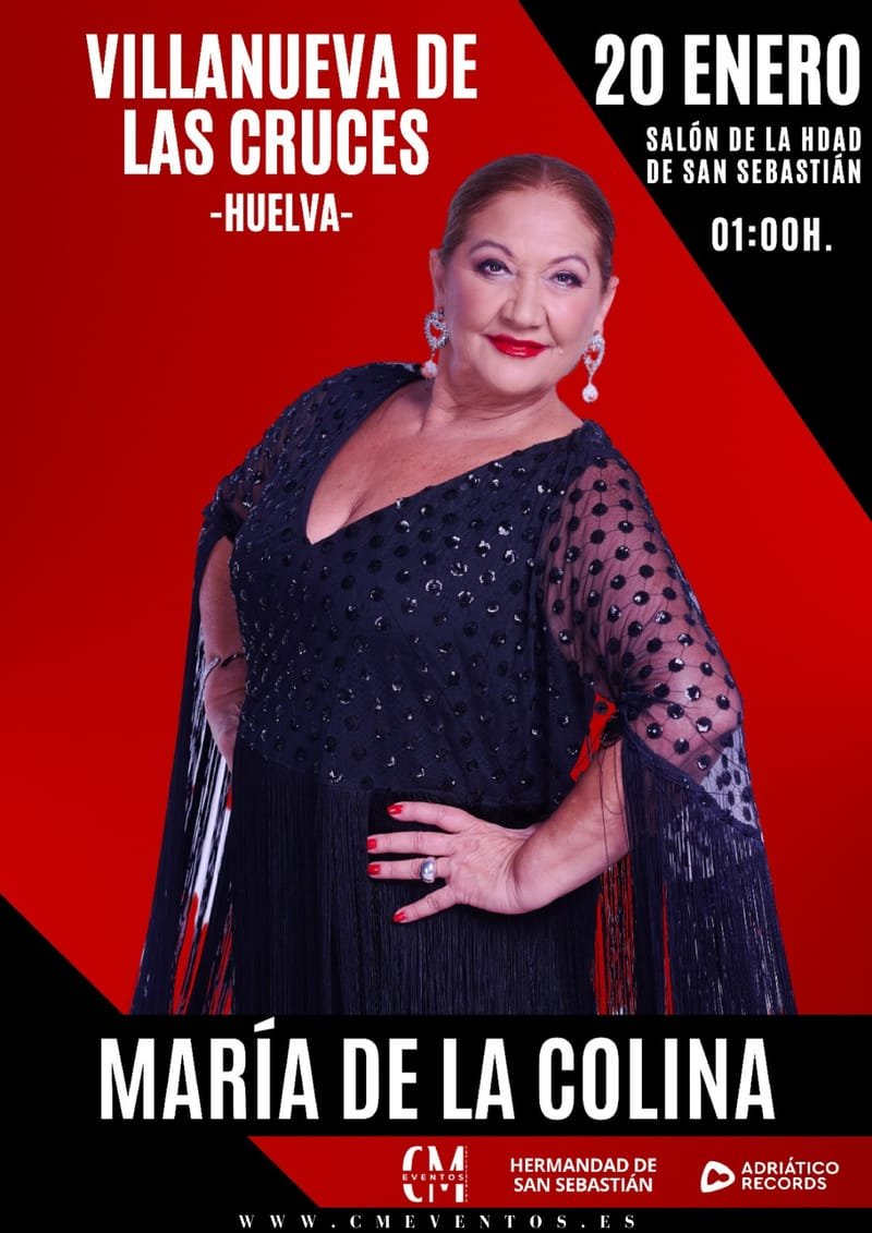 MARÍA DE LA COLINA en concierto - 20 de enero