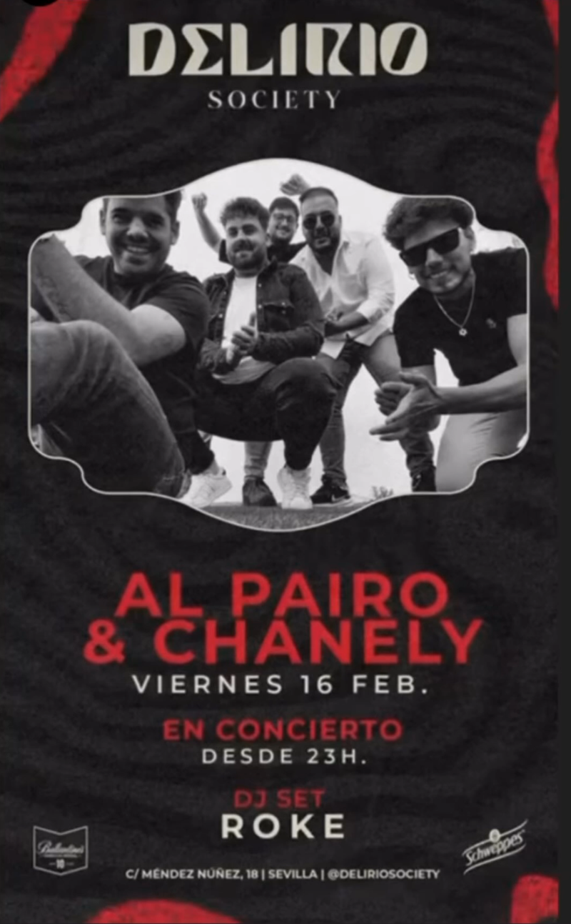 ALPAIRO & CHANELY - 16 de febrero - Sevilla