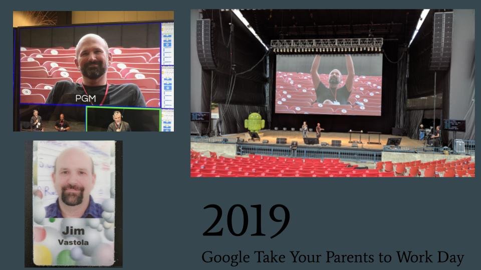 Google Take your Parents to work day.