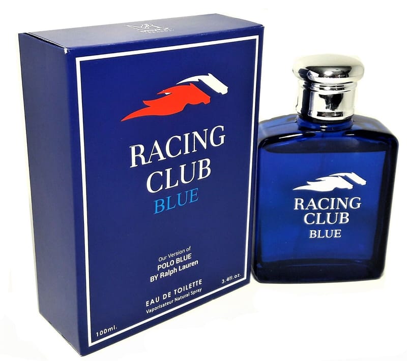 Racing Club Black Perfume for Men, Eau De Toilette Cologne 3.4 oz