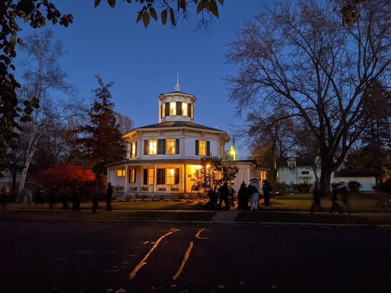 Octagon House in Autumn St. Croix County Historical Society