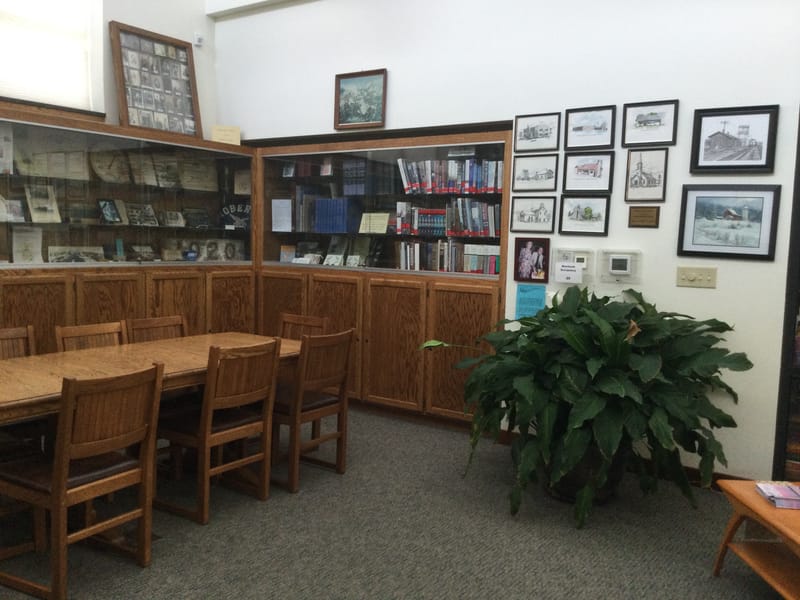 Hazel Mackin Public Library History Room St. Croix County Historical
