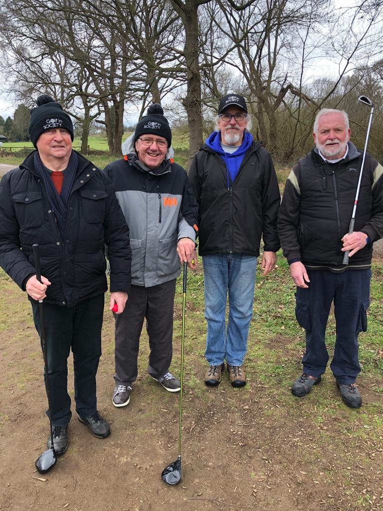 Golf in Society - John (Sandy), John, Dave and Paul