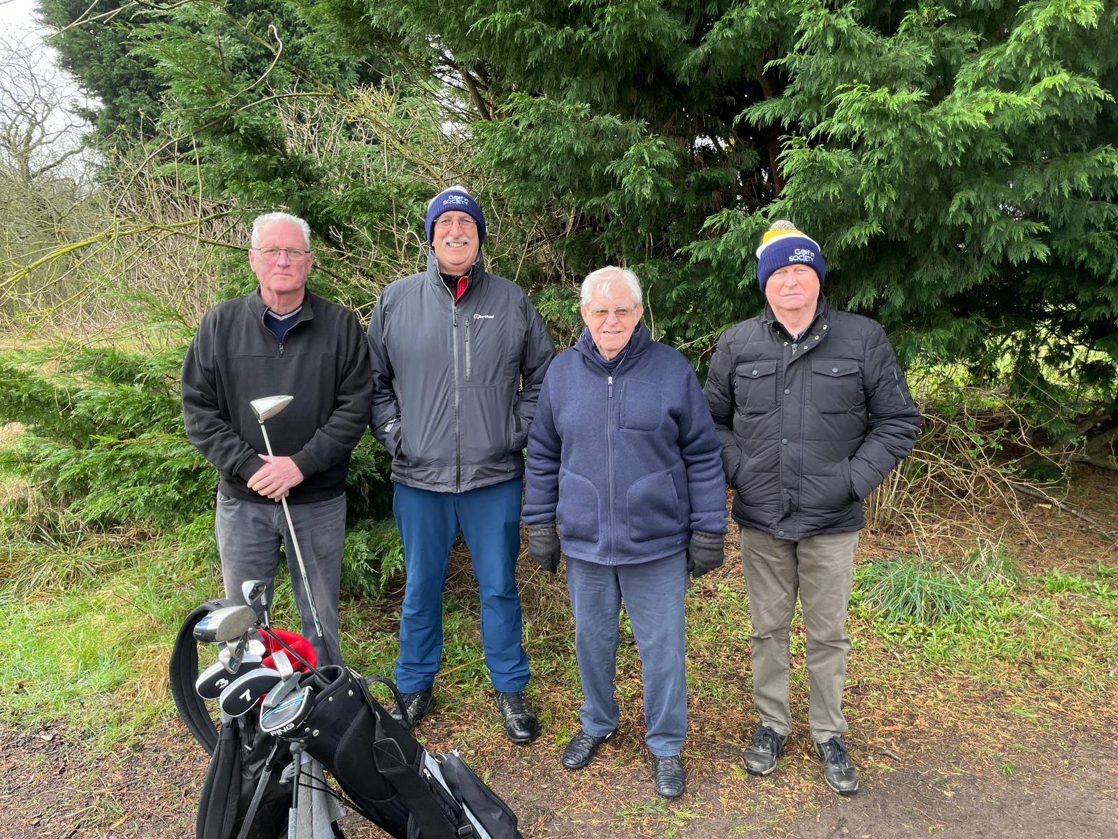 Golf in Society - Vic, Tony, Harry and John