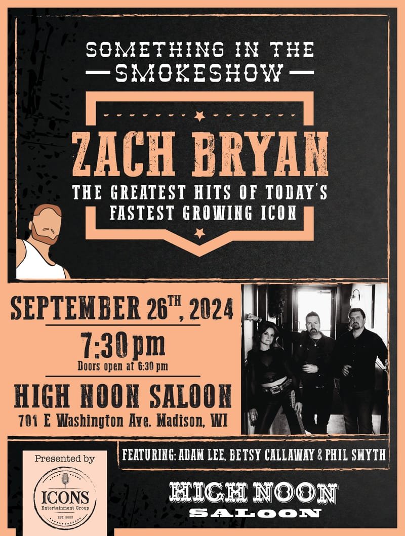 ICONS Unplugged - Something in the Smokeshow - A Tribute to Zach Bryan