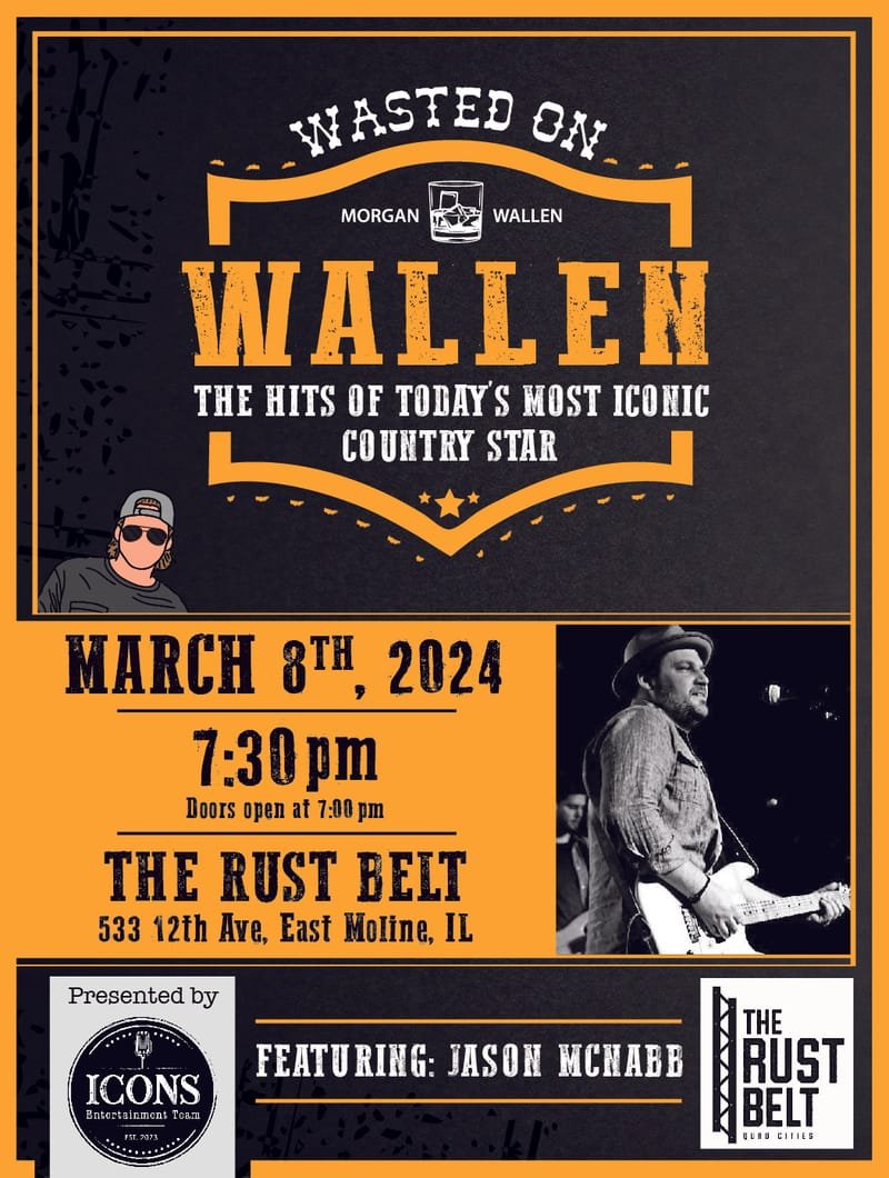 Wasted on Wallen - Morgan Wallen Tribute @ The Rust Belt (Moline, IL)