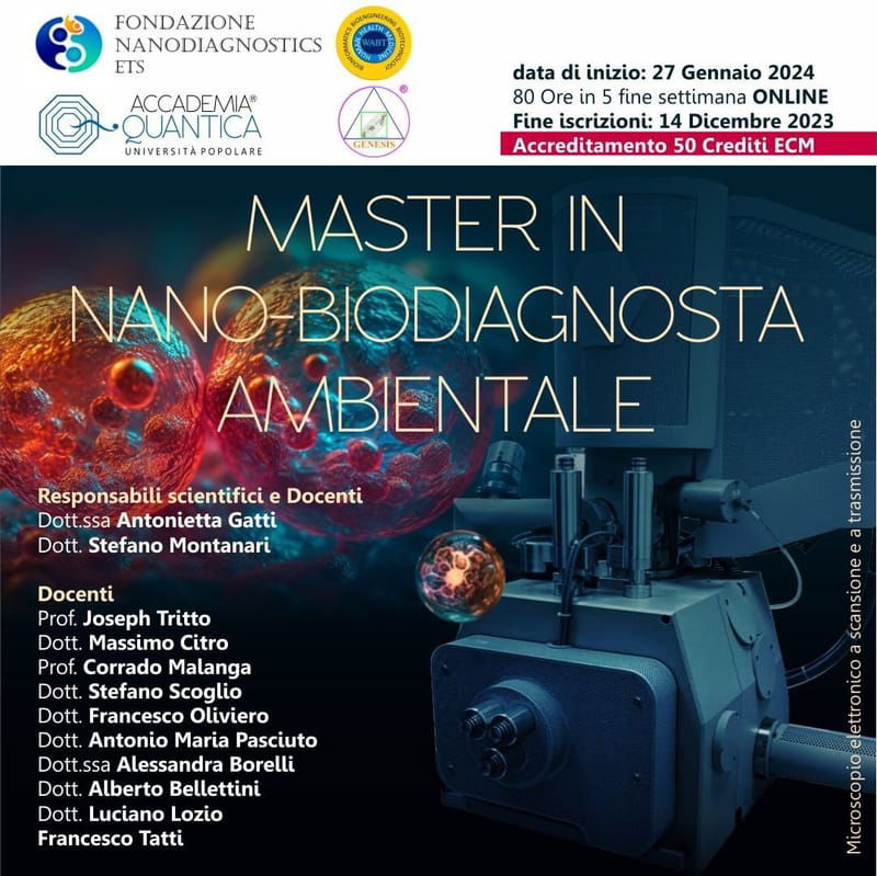 master nano-biodiagnosta ambientale