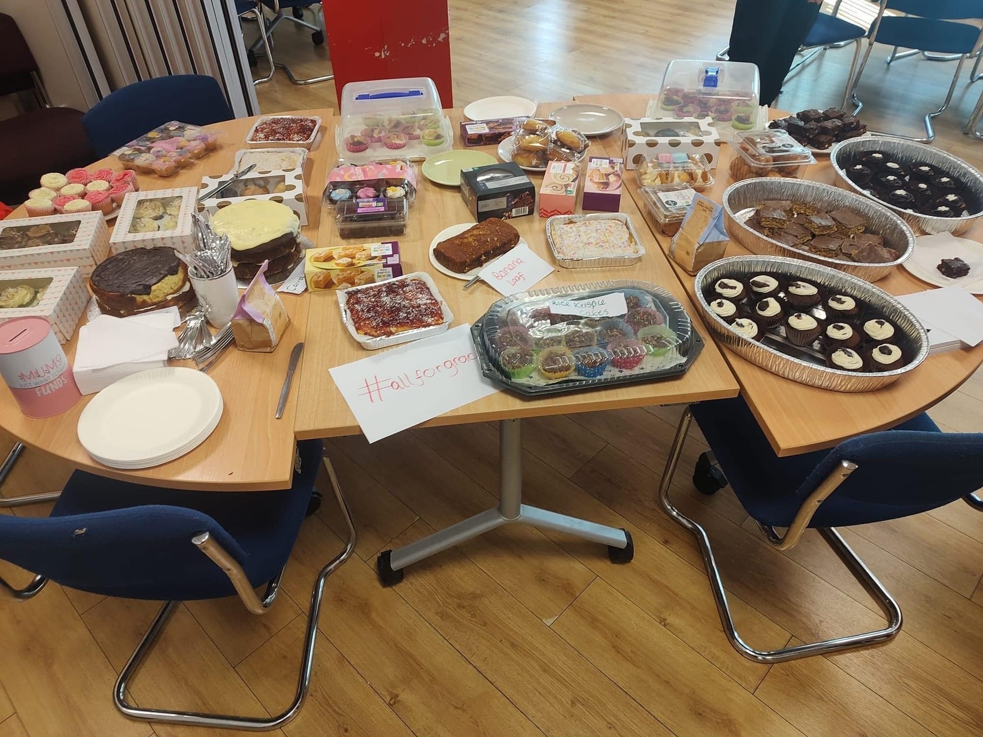 Wordsley School Bake Sale - The Gracie Tudor Foundation #Allforgracie