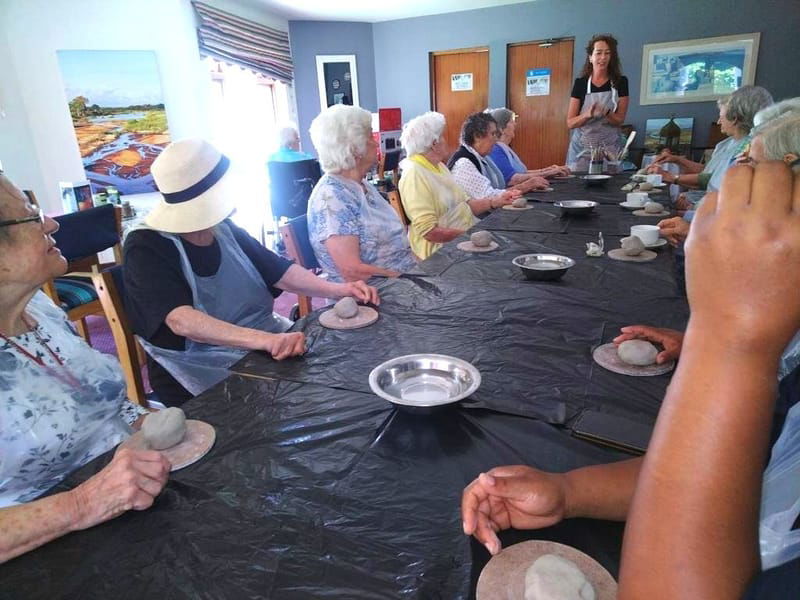Rehab; Special needs & Elderly home- PlayClay classes