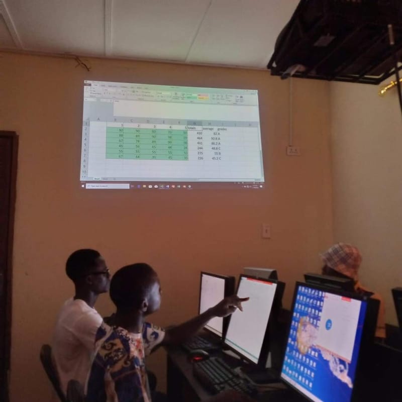 3 Months HandsOn Computer Training Divine Technology Liberia