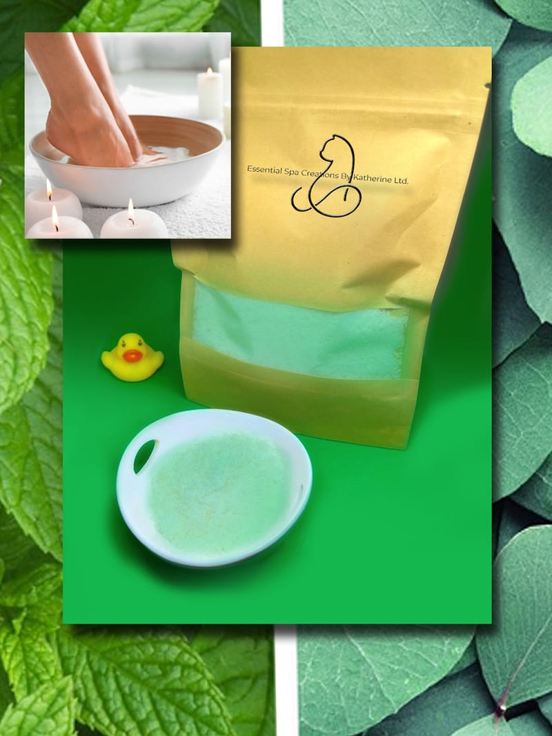 Bubbling Foot Soaks Essential Spa Creations by Katherine Ltd.