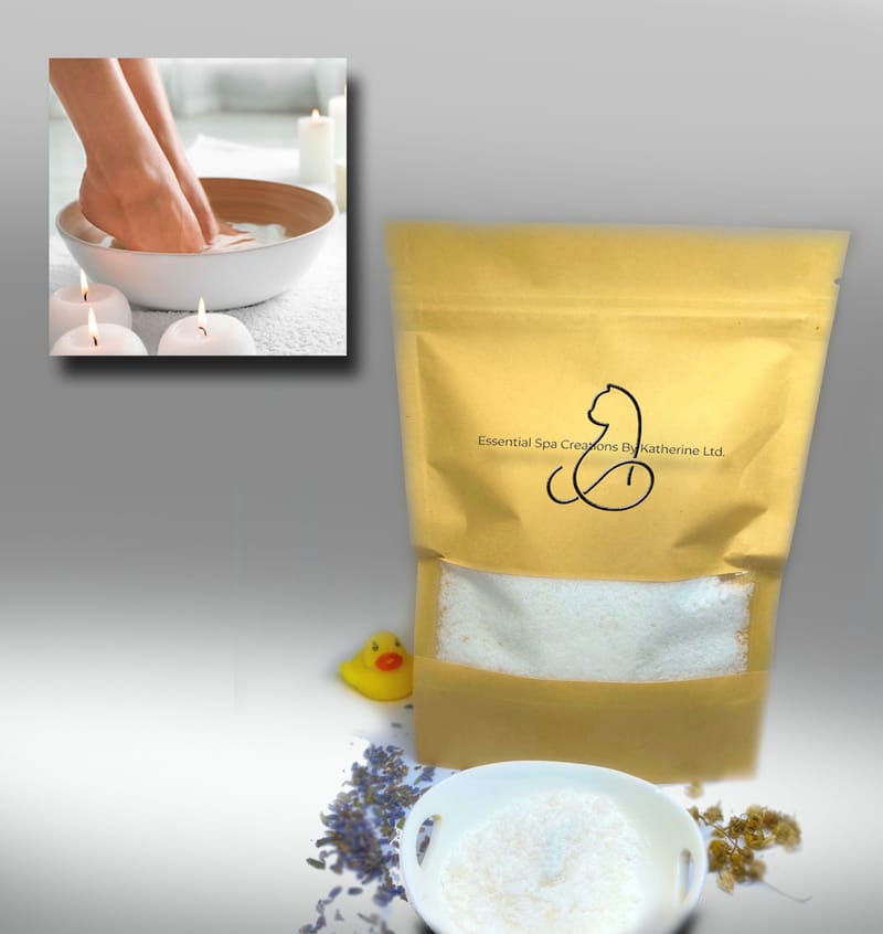 Bubbling Foot Soaks Essential Spa Creations by Katherine Ltd.