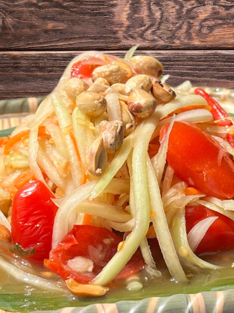 Som-Tum (Papaya Salad)
