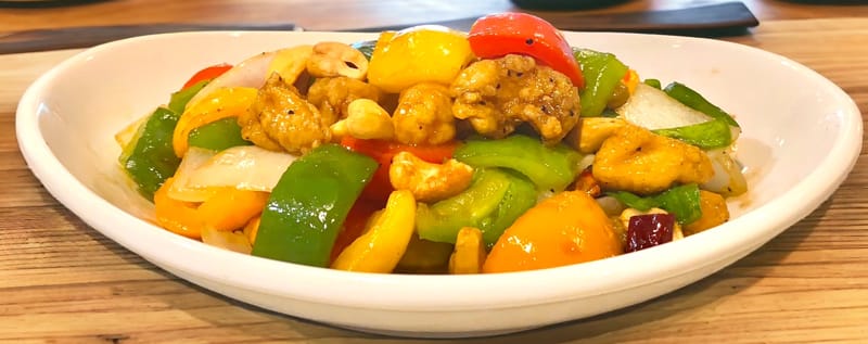 Chicken Pad Cashew Nuts and Veggie