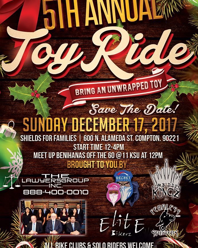 5th Annual Christmas Toy Ride