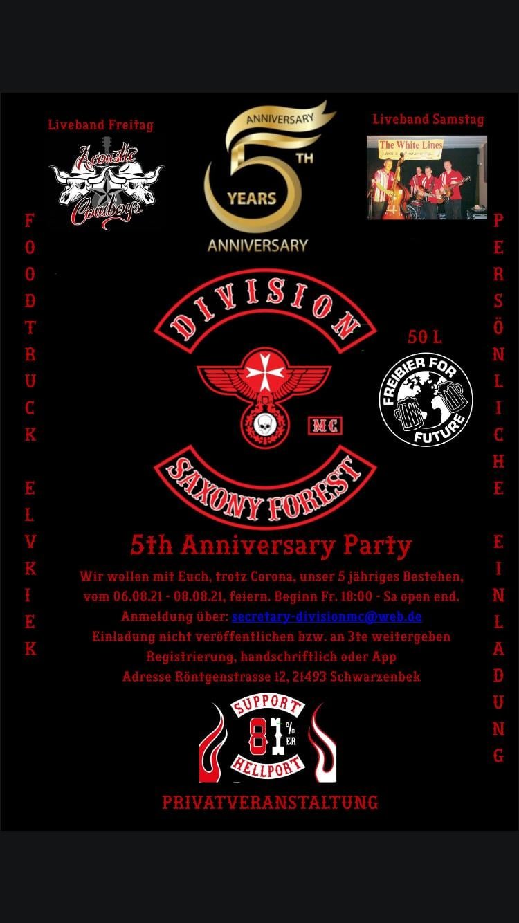 5th Anniversary Party