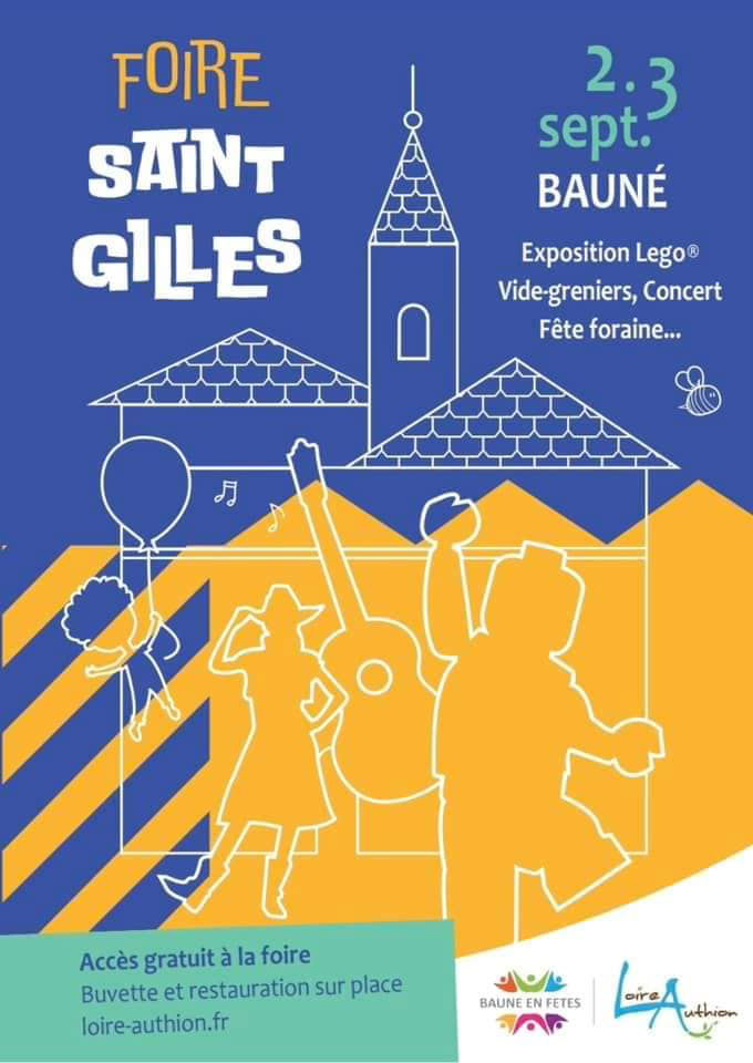 YaM Animation était à la Foire St Gilles de Bauné les 2 et 3 septembre 2023.