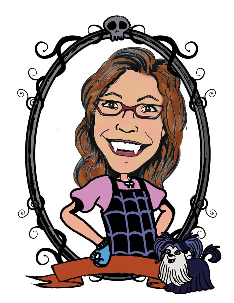 Halloween Caricatures at Pequannock Library