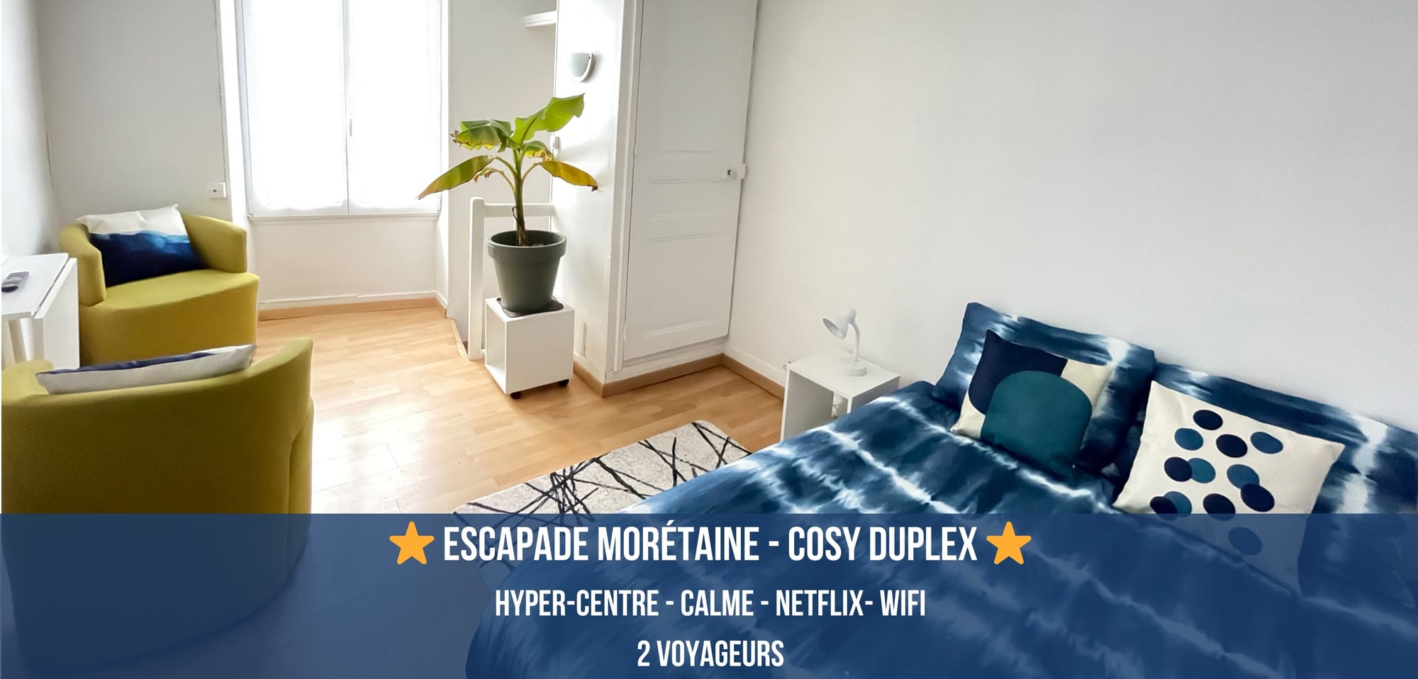 ⭐Cosy Duplex⭐ Au calme, Tout à pied, Hyper-Centre