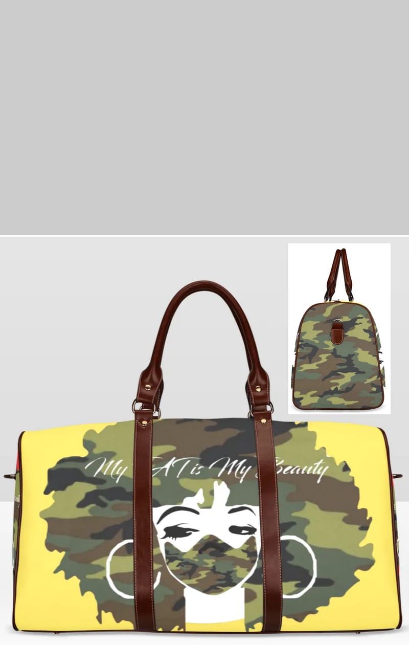 CAMO MONEY SHARK DUFFLE