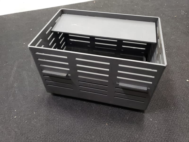 BAC A PELLET 40 X 26 X 20 CM - POÊLES DES ALPES