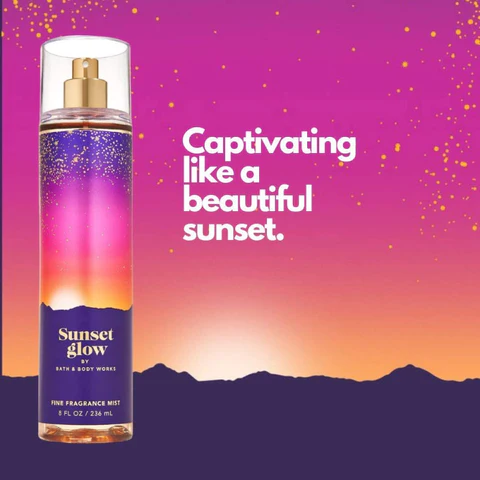 Bath Body Works Sunset Glow Fragrance Mist 236ml Dr Rania Eraky Pharmacy