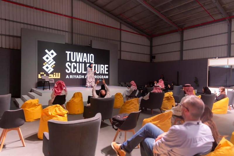 Tuwaiq International Sculpture Symposium 2021 KHALID ASIRI خالد عسيري