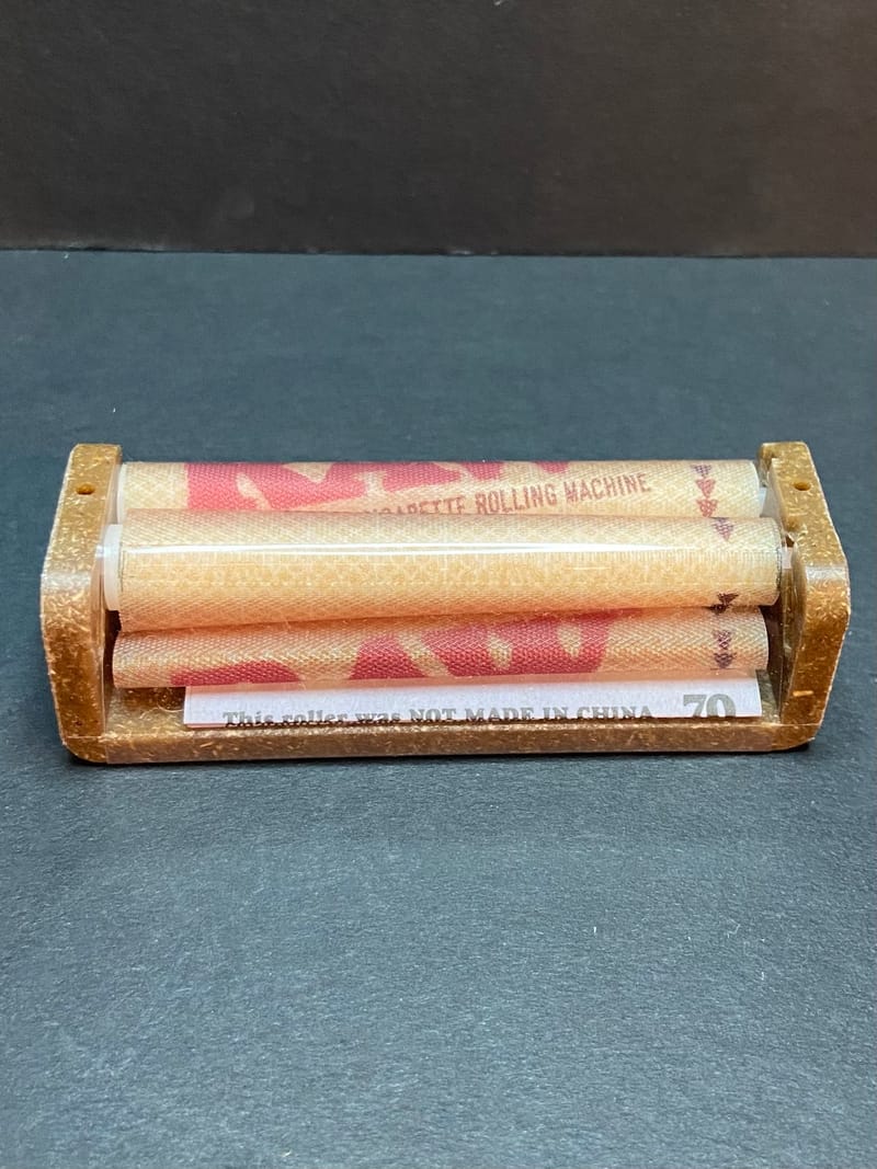 Raw singlewide (70 mm) Cigarette Rolling Machine. Shockers Glass Studio