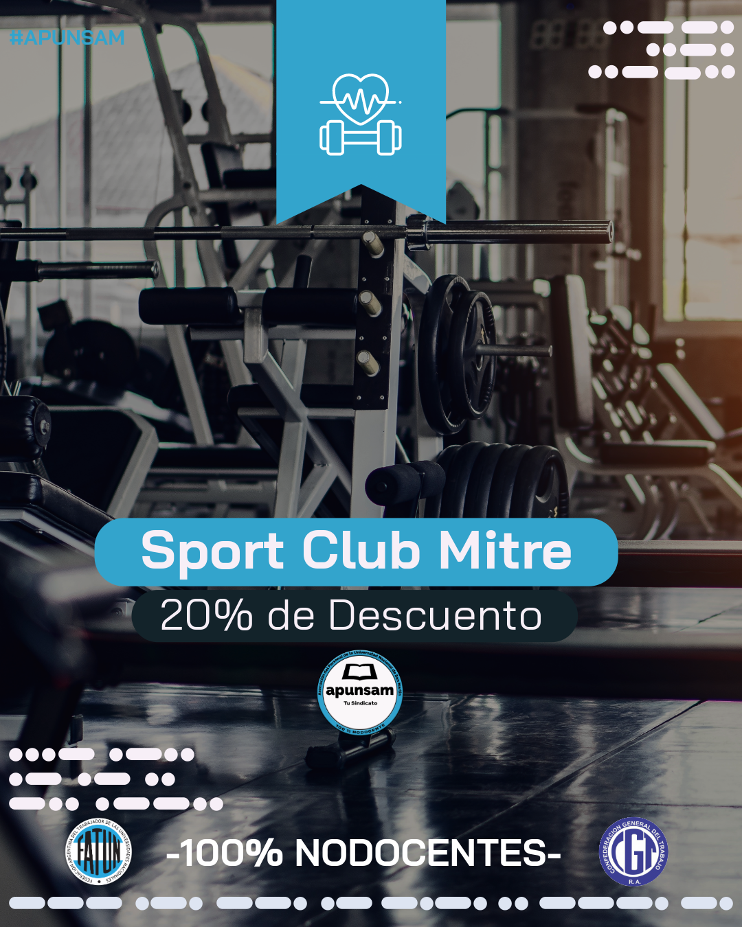 20% de Descuento en el Sport Club Mitre