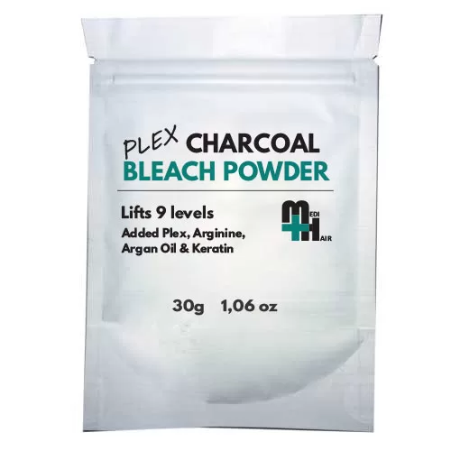 Plex Charcoal Bleach Powder 30g Colour Me Crazy