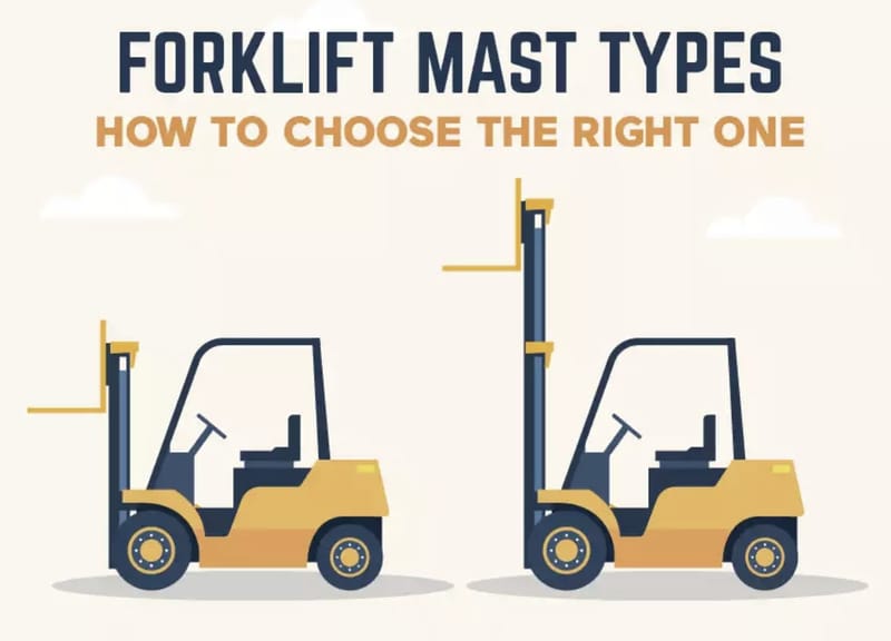 Forklift Mast Types: How to Choose the Right One - GENEX.AE