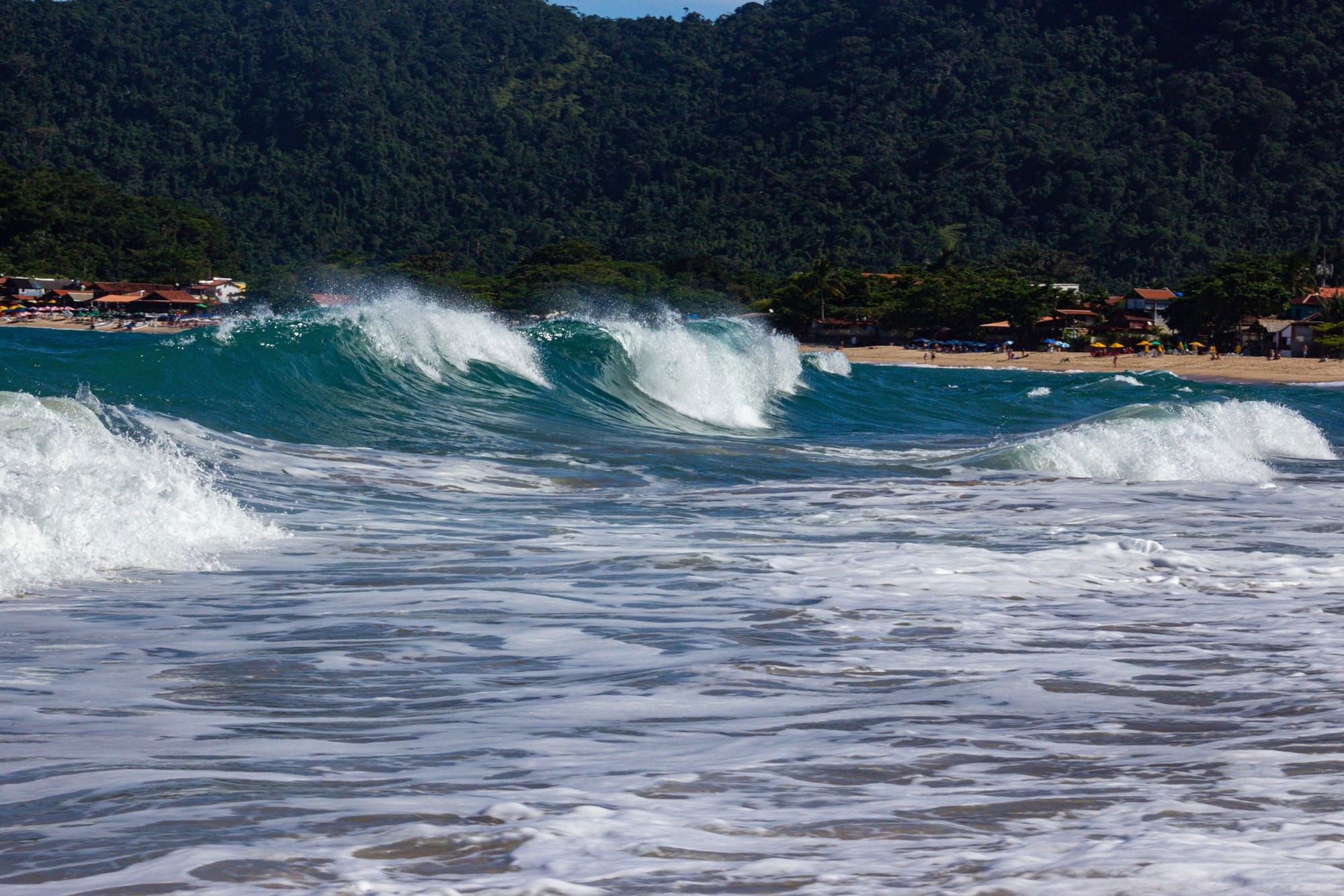 Vista, "Praia dos Ranchos - Trindade RJ"