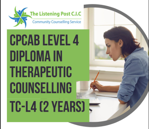 cpcab level 4 - Diploma in Therapeutic Counselling (TC-L4) -SATURDAY'S