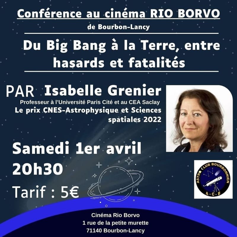 Conférence d'Isabelle GRENIER