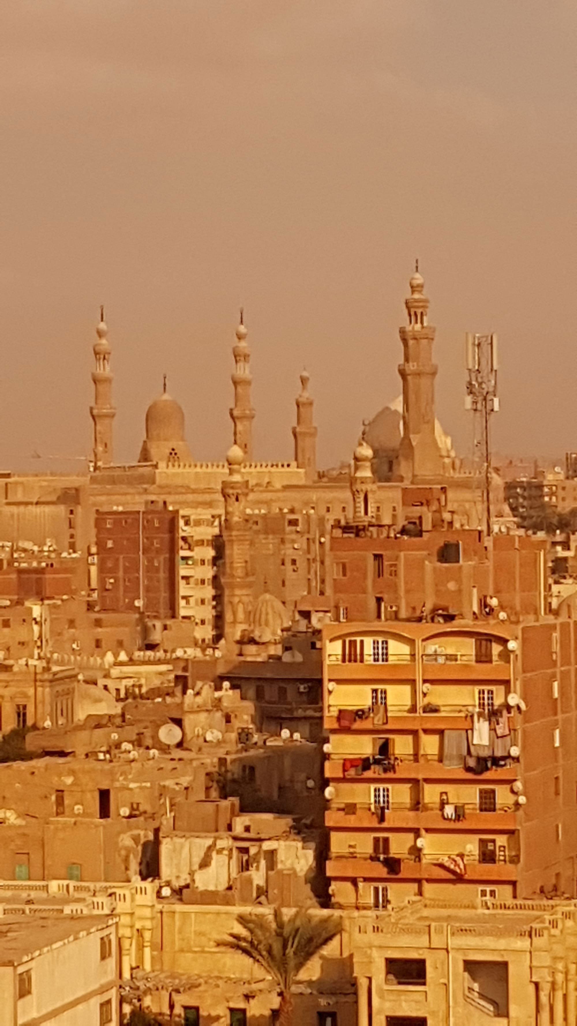 Minaretten der mittelalterlichen Moscheen in Kairo